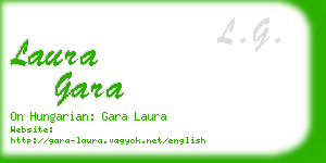 laura gara business card